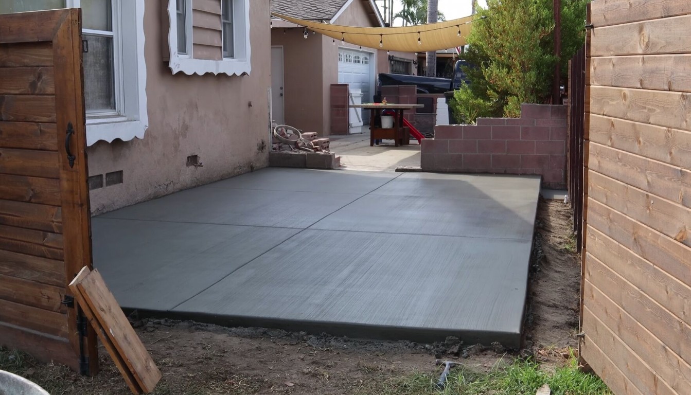 Concrete Patios - Professional concrete services in Socorro, TX